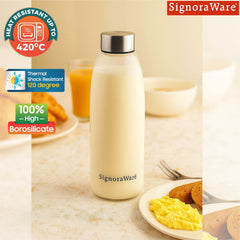 Frostfire Borosilicate Glass Bottle 750ml