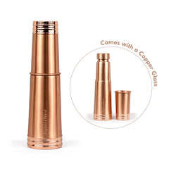 Enigma Copper Bottle 700ml + 275ml Glass