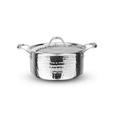 Artista Triply Stewpot (Hammered) with Lid 18cm