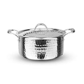 Artista Triply Stewpot (Hammered) with Lid 24cm