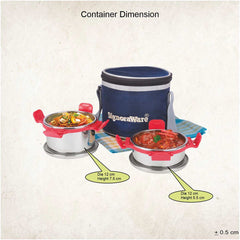 All Steel Executive Small Lunch Box