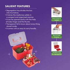 Be Ready Vanity Box Big | Makeup Kit | Miltiutiliy box