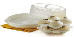 Idli Maker (Big) | 8 Round Idlis | Cook Steam Light and Fluffy Idlis | Idli Pot, Idli Stand