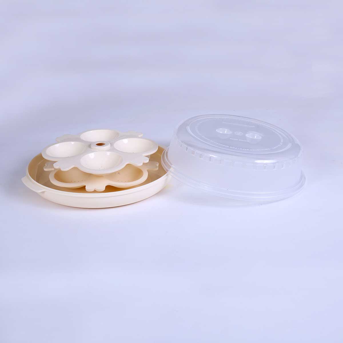 Idli Maker (Big) | 8 Round Idlis | Cook Steam Light and Fluffy Idlis | Idli Pot, Idli Stand