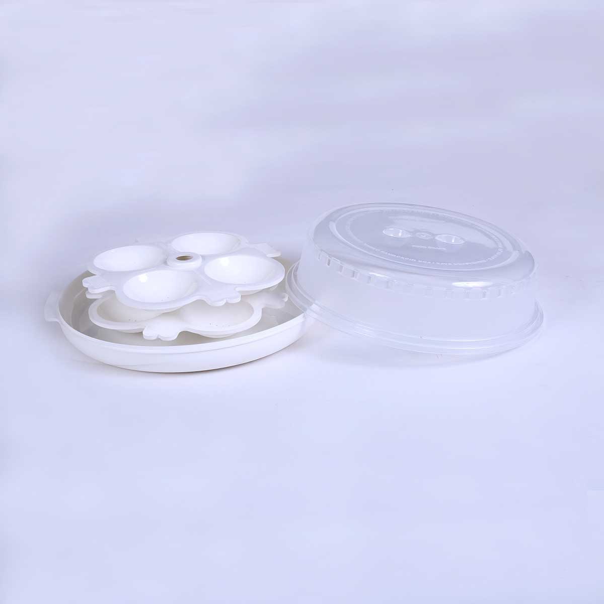 Idli Maker (Big) | 8 Round Idlis | Cook Steam Light and Fluffy Idlis | Idli Pot, Idli Stand