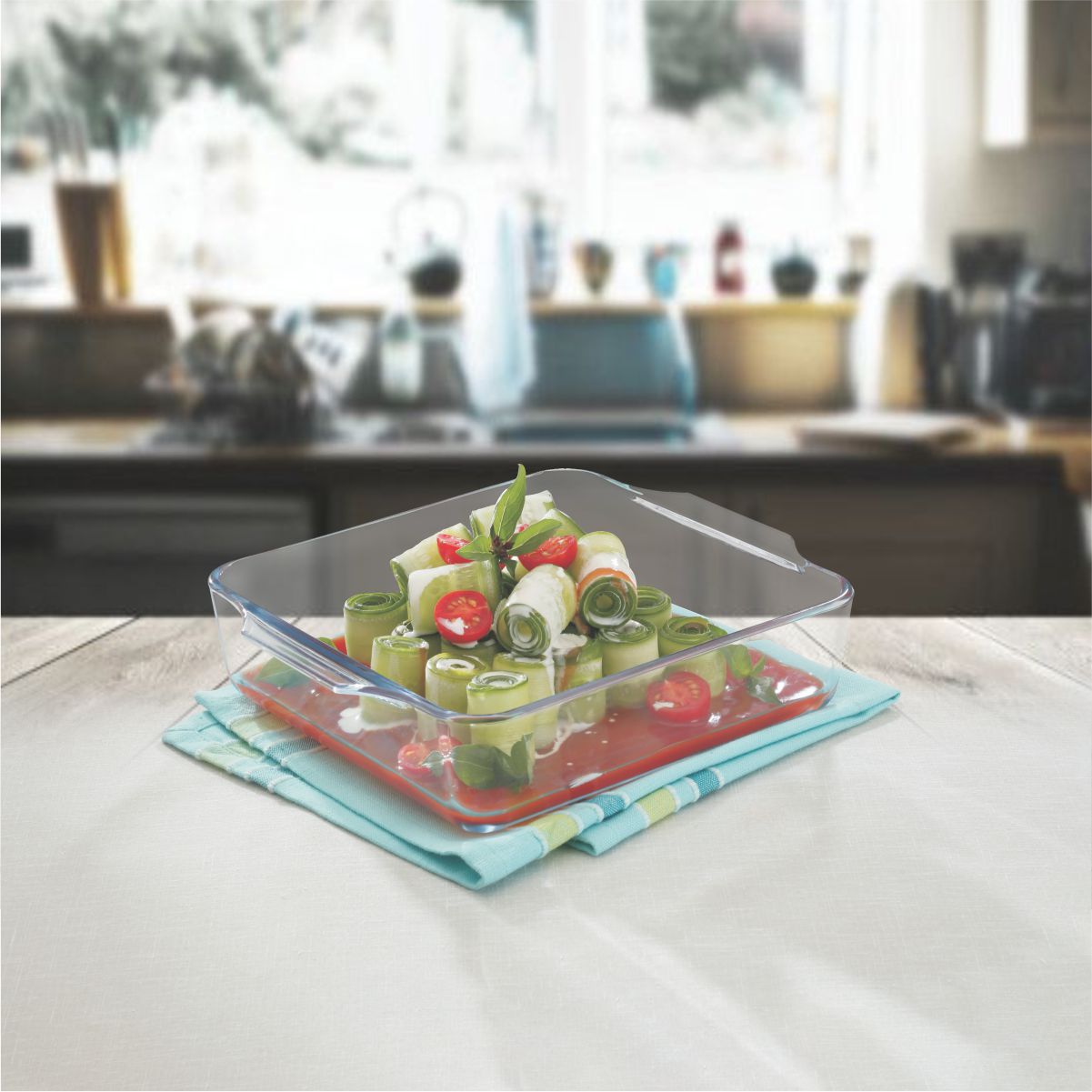 Bake 'N' Serve Square Dish 500 ml