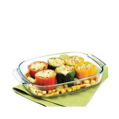 Deep Dish Rectangle with Handle 2700 ml.