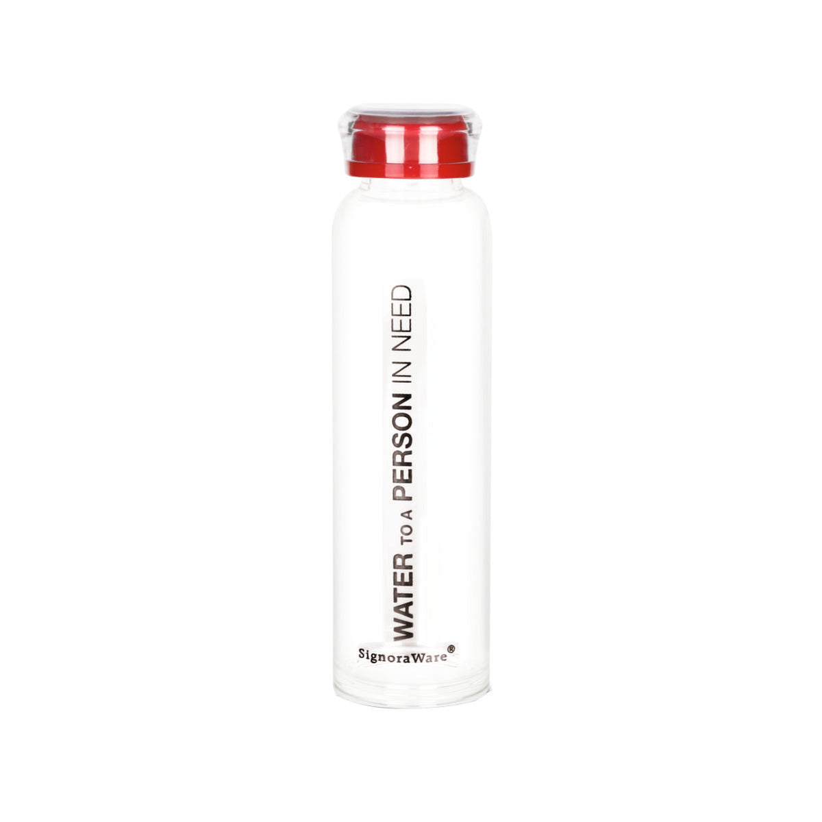 Aqua Time Borosilicate Glass Bottle 1000ml