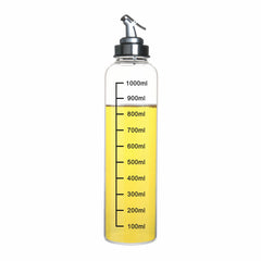 Eze Flow Glass Oil Dispenser 1 Ltr.(Borosilicate Glass)