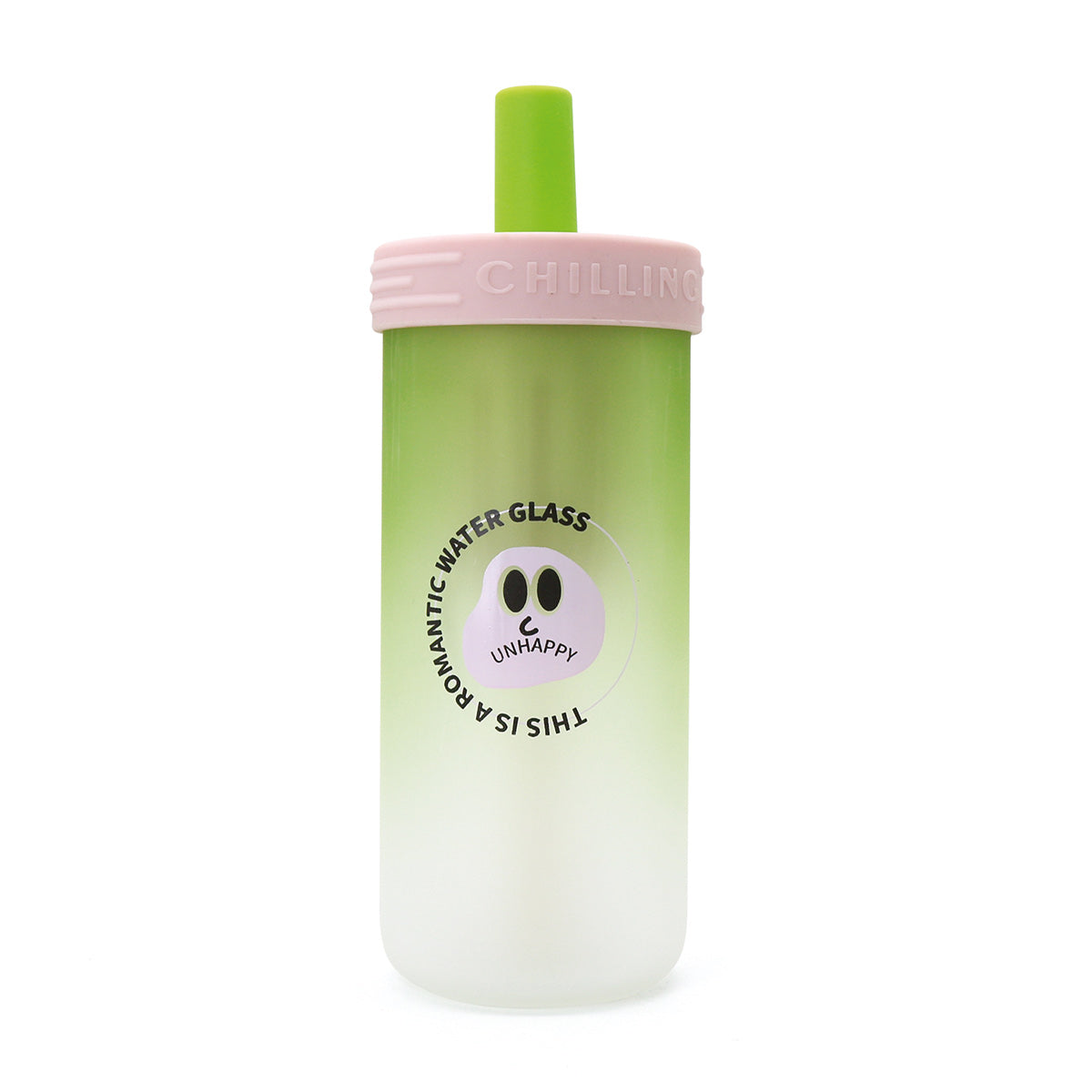 Jellybean Kids Glass Water Bottle 650 ml | Borosilicate Glass