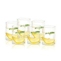 ILUSION Glass Square Small 280ml (Set/6)
