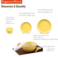 Dinner Set 21 Pcs. (Round)