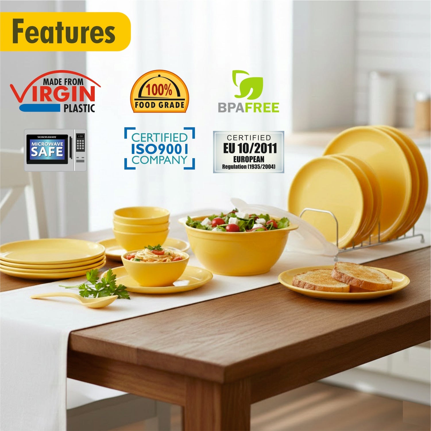 Dinner Set 21 Pcs. (Round)