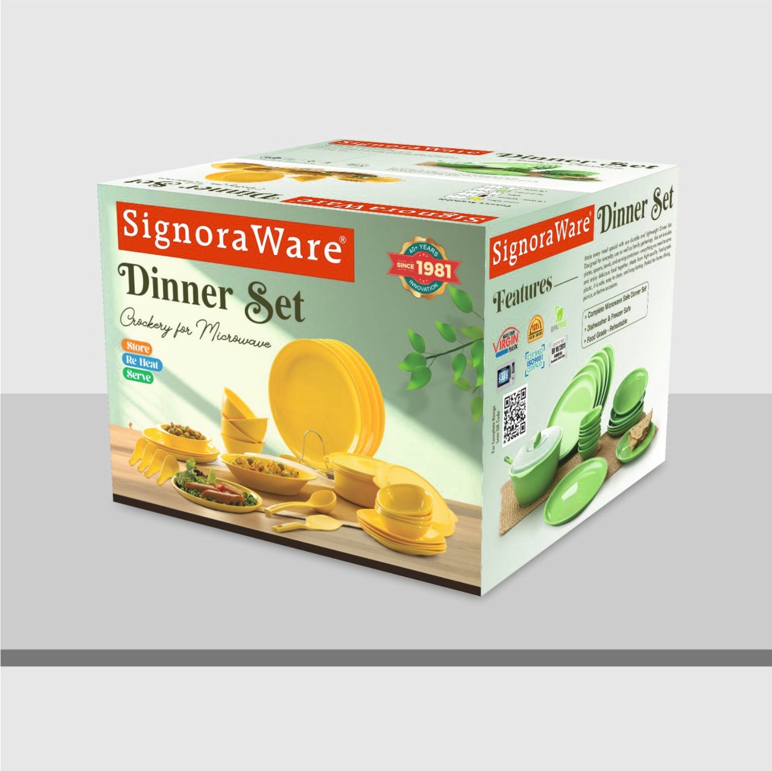 Dinner Set 32 Pcs. (Round)