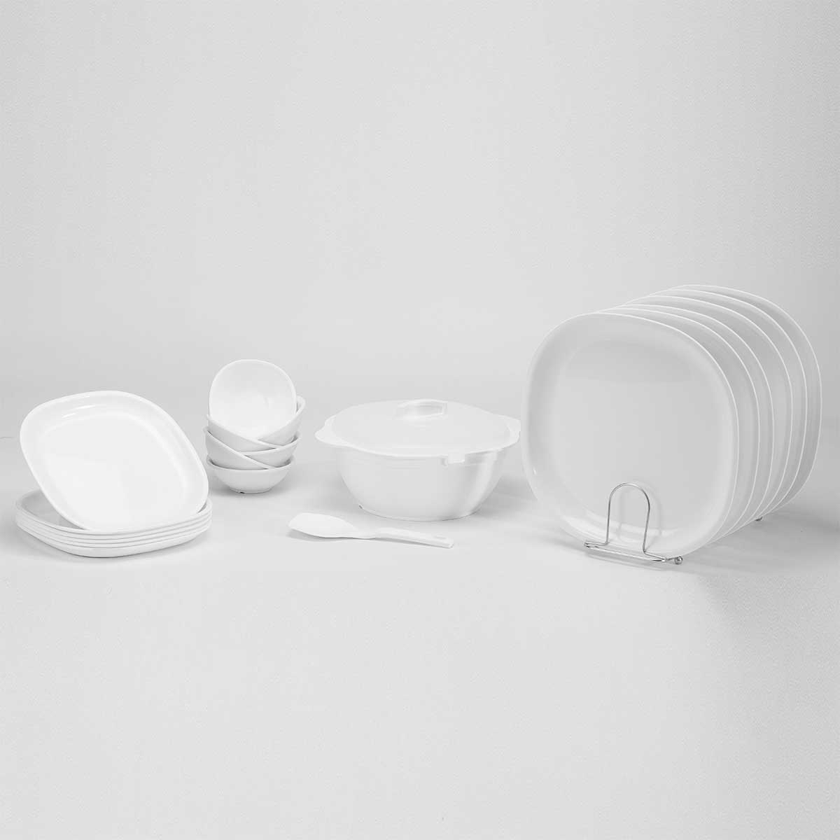 Dinner Set 21 Pcs. (Square)