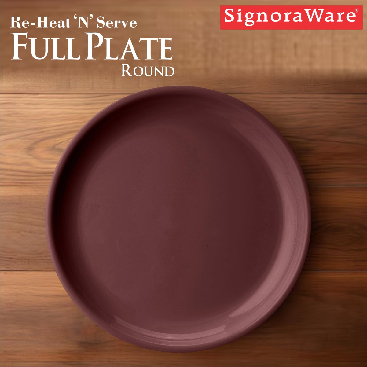 Full Plate Round (Set/6) 11 inch.