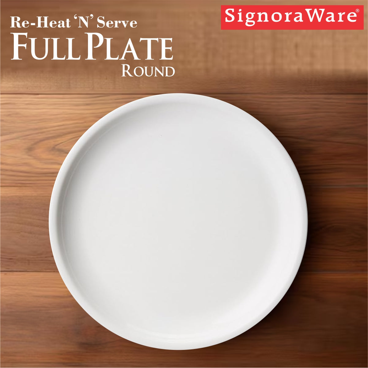 Full Plate Round (Set/6) 11 inch.