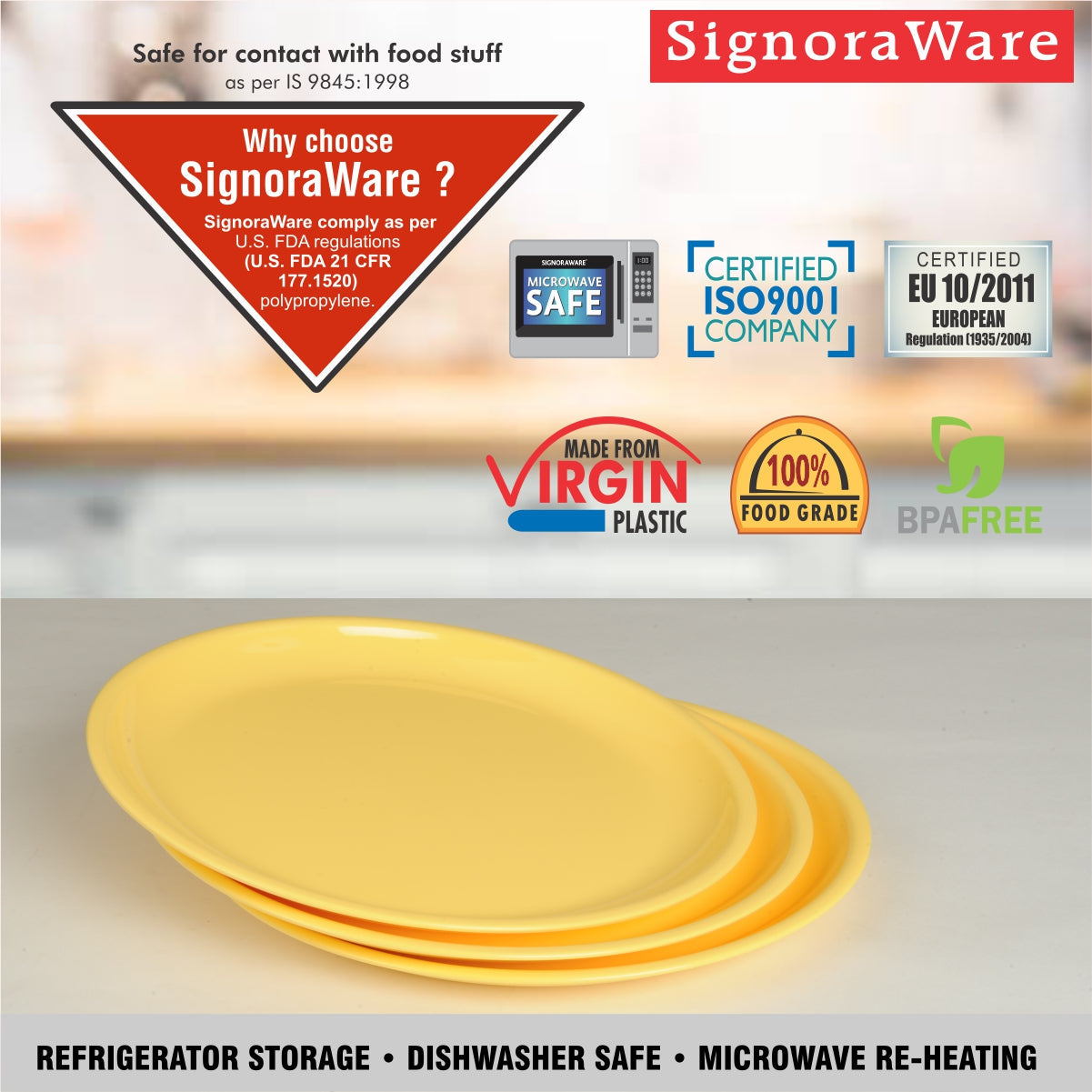 Full Plate Round (Set/3) 11inch