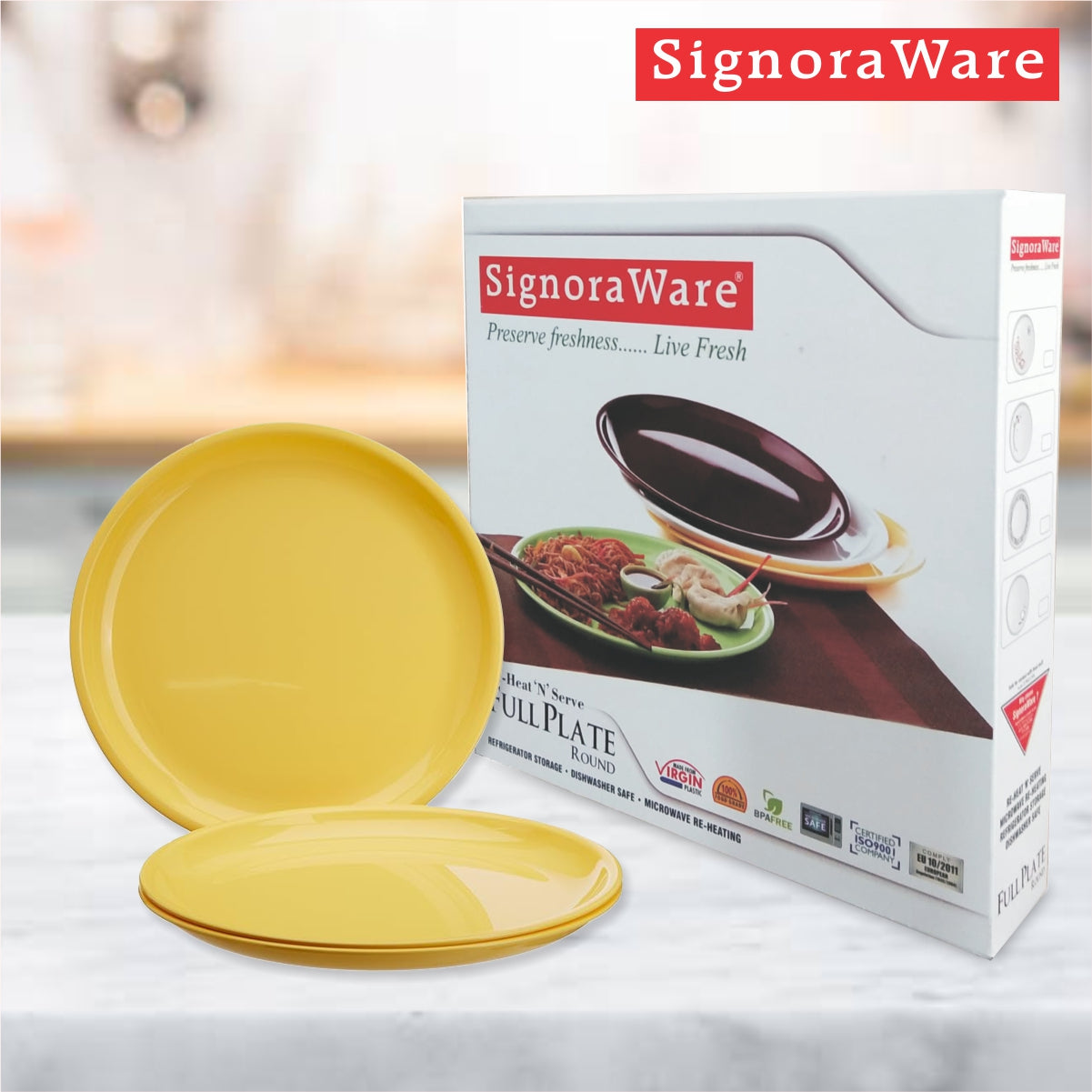 Full Plate Round (Set/3) 11inch