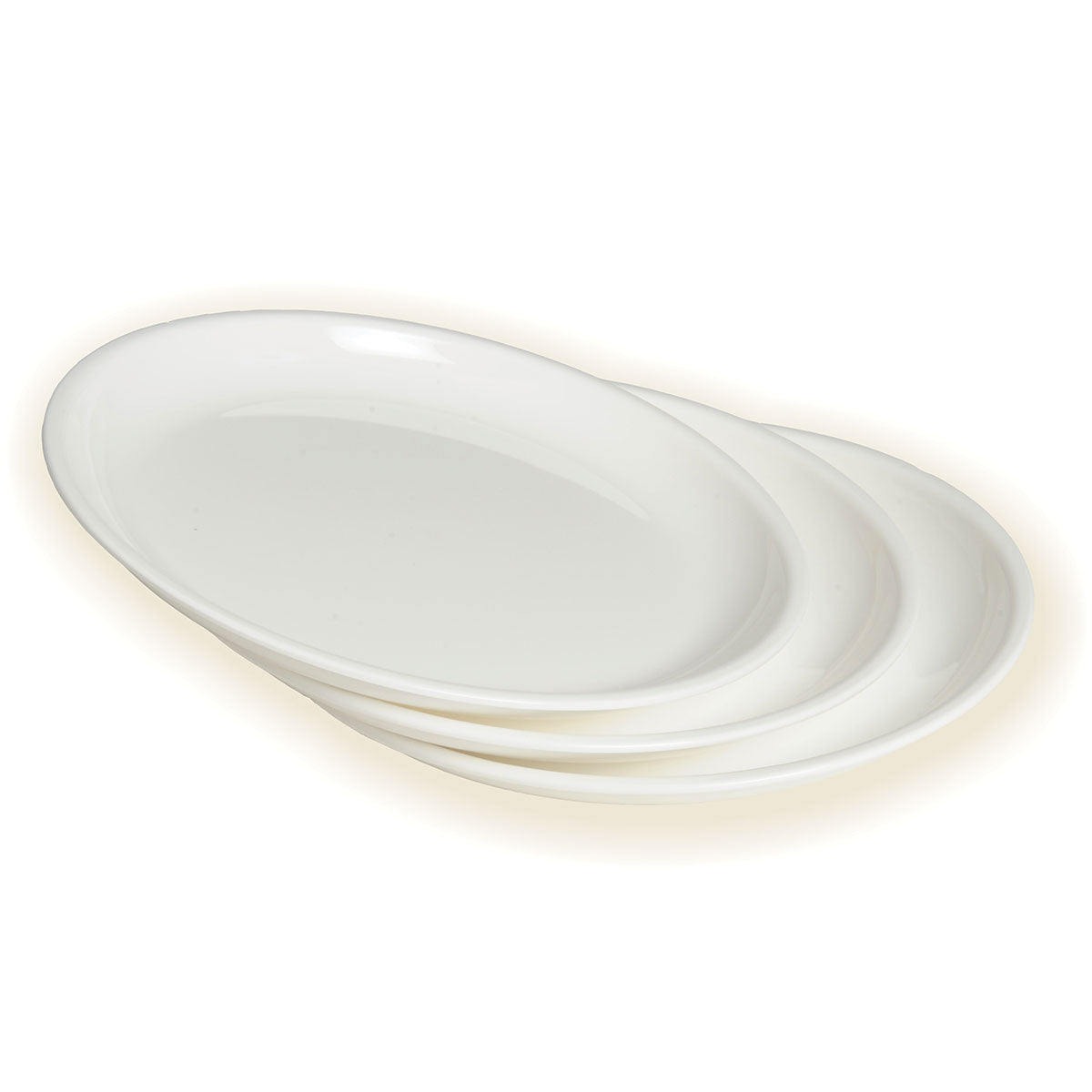 Half Plate Round (Set/3) 8 inch