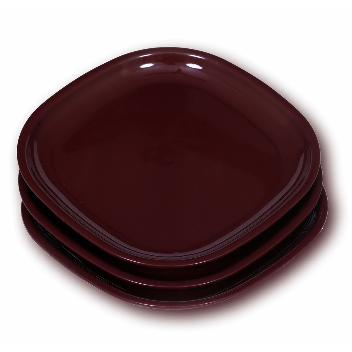 Half Plate Square (Set/3) Mirror Finish