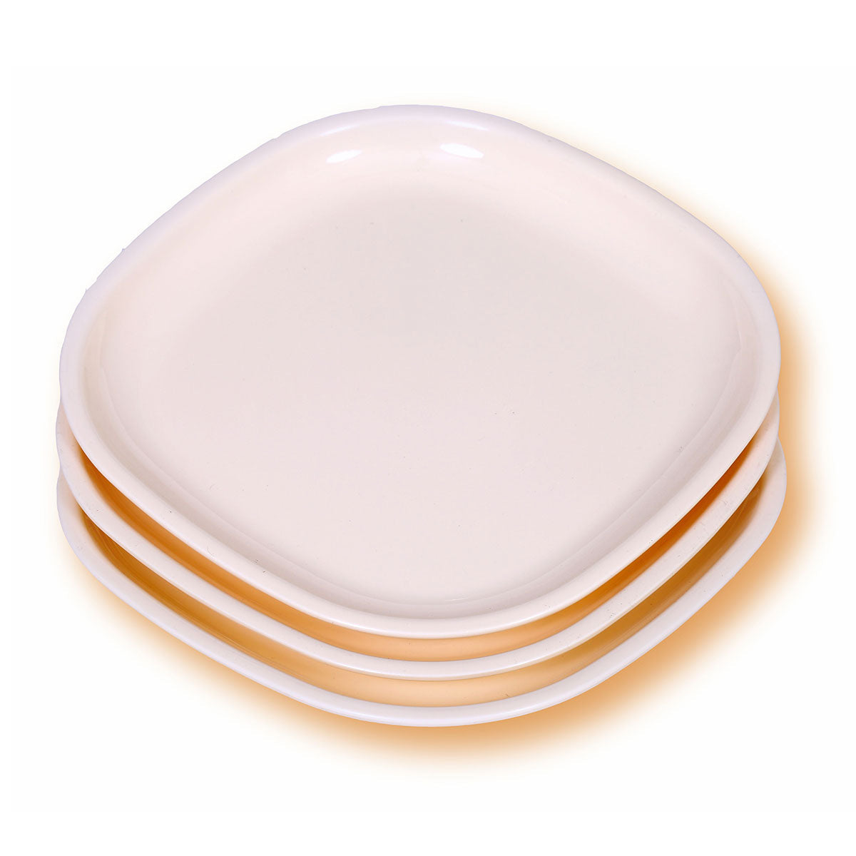 Half Plate Square (Set/3) Mirror Finish