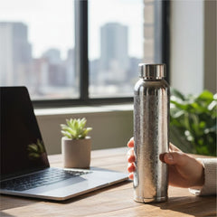 Amber Silver Copper Bottle 950ml