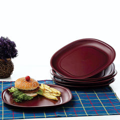 Full Plate Square Matte Finish (Set/6)