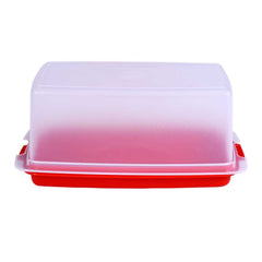 Bread Box(Cover Type) | Dual Use Bread Holder/Airtight Plastic Food Storage Container for Dry or Fresh Foods -2 in 1 Bread Bin- Loaf Cake Keeper/Baked Goods -Keeps Bread Fresh