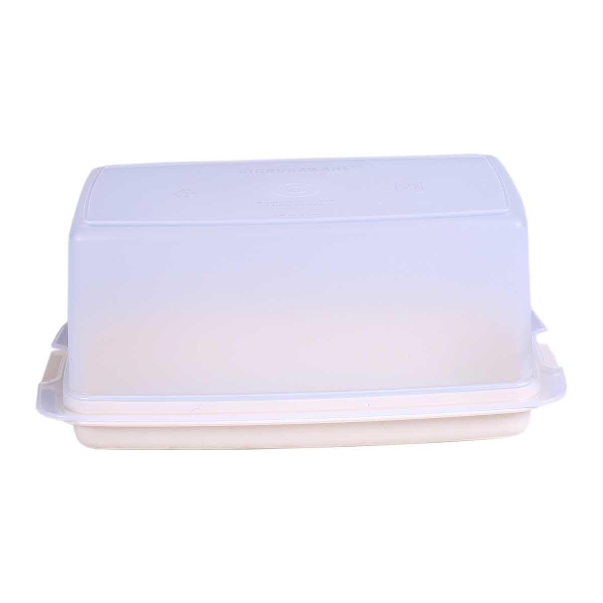 Bread Box(Cover Type) | Dual Use Bread Holder/Airtight Plastic Food Storage Container for Dry or Fresh Foods -2 in 1 Bread Bin- Loaf Cake Keeper/Baked Goods -Keeps Bread Fresh