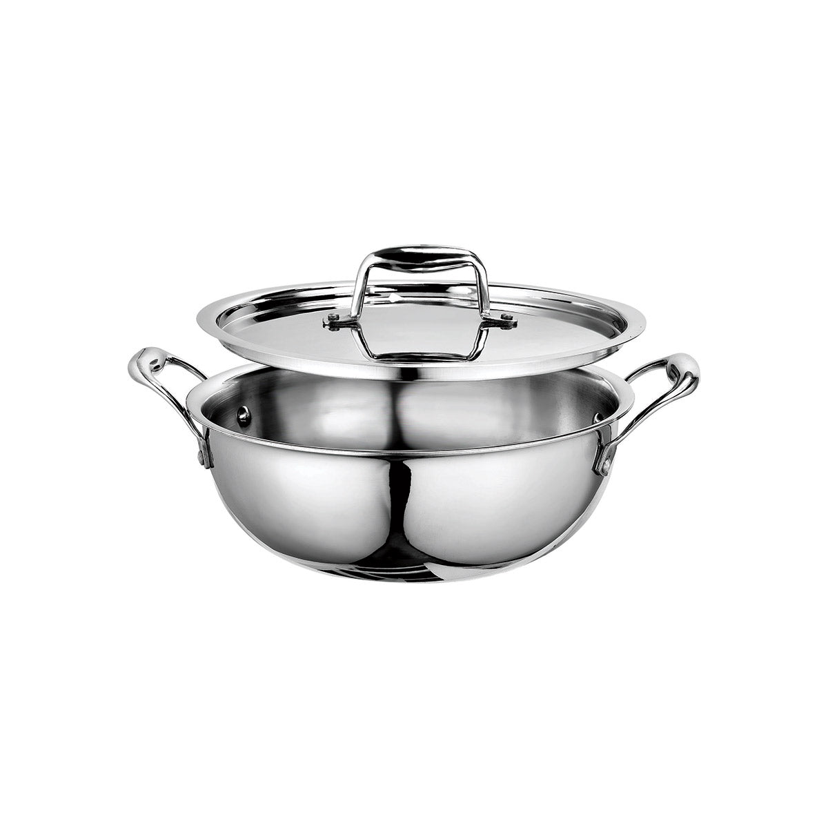 Artista Tri-Ply Kadhai 22 cm. / 2750ml. with Lid