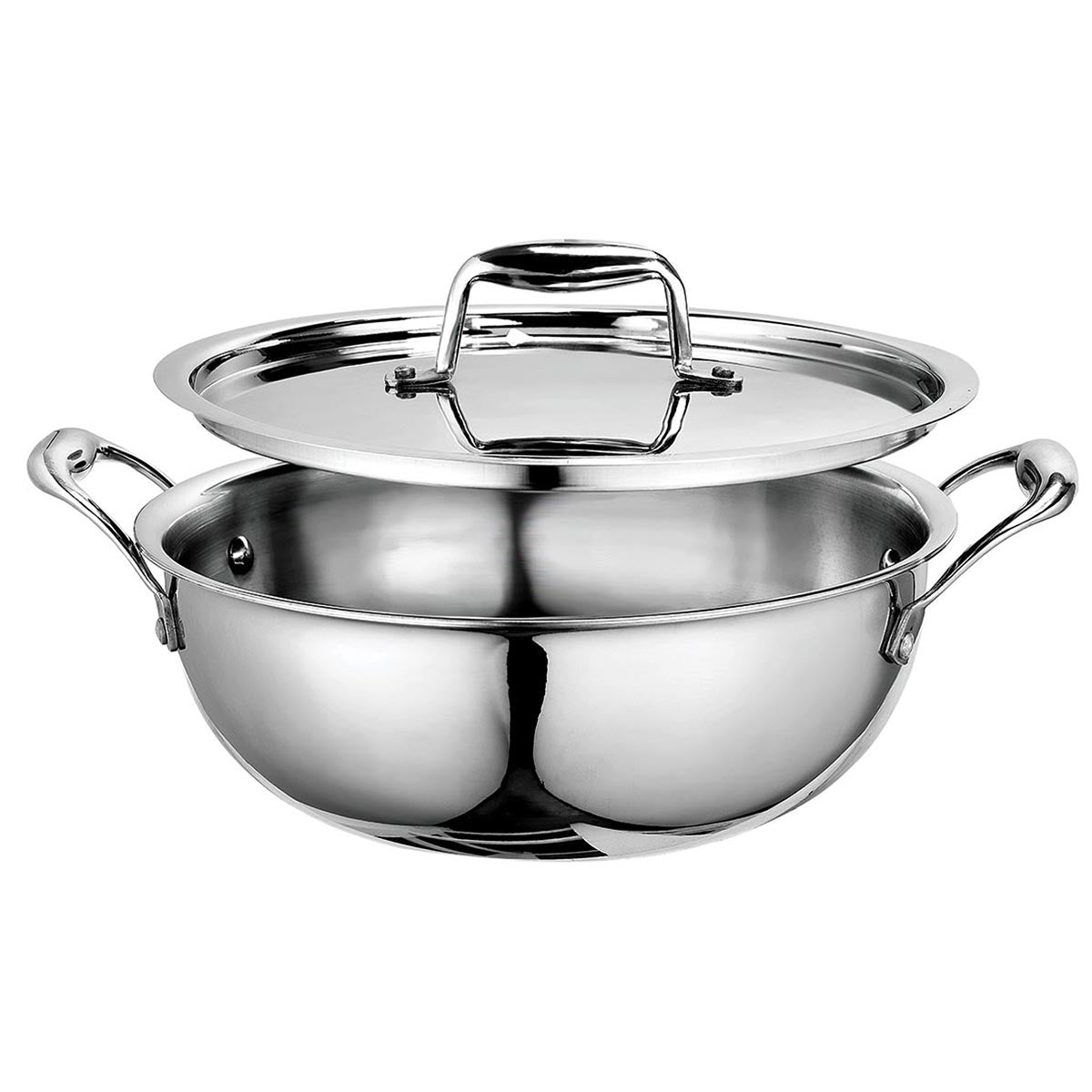 Artista Tri-Ply Kadhai 28 cm. /  5000ml. with Lid