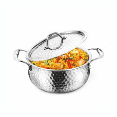 Artista Triply Belly Handi (Hammered) 20cm 3200ml