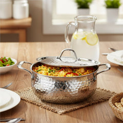Artista Triply Belly Handi (Hammered) 20cm 3200ml