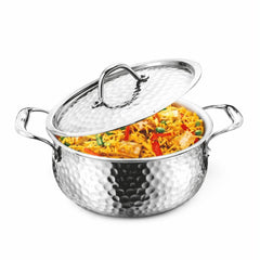 Artista Triply Belly Handi (Hammered) 22cm 4000ml