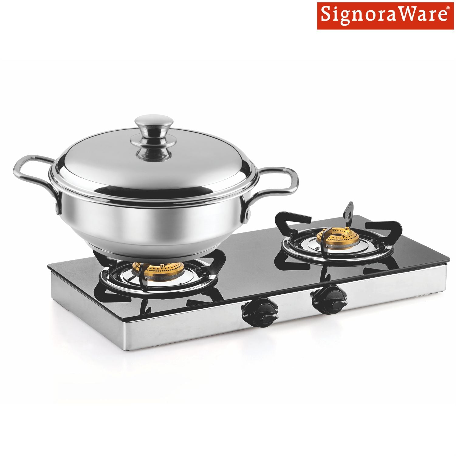 All Rounder Multi Kadhai Small 5 pcs | Induction Bottom | All-In-One Stainless Steel Kadhai