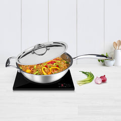 Artista Tri-Ply Wokpan with Lid 26cm 4000ml