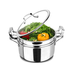 Artista Triply 2 in 1 Steamer & Stewpot (2 tier) 24cm