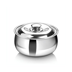 Hot Delight Casserole (1000ml) - Double Wall Stainless Steel Insulated casserole - Keep Food Hot for longer time