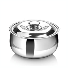 Hot Delight Casserole (1500ml) - Double Wall Stainless Steel Insulated casserole - Keep Food Hot for longer time