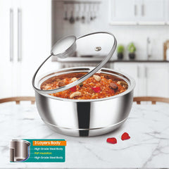 Casserole with Glass Lid 1600ml