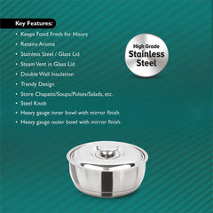 Fresh Casserole with Steel Lid 500 ml