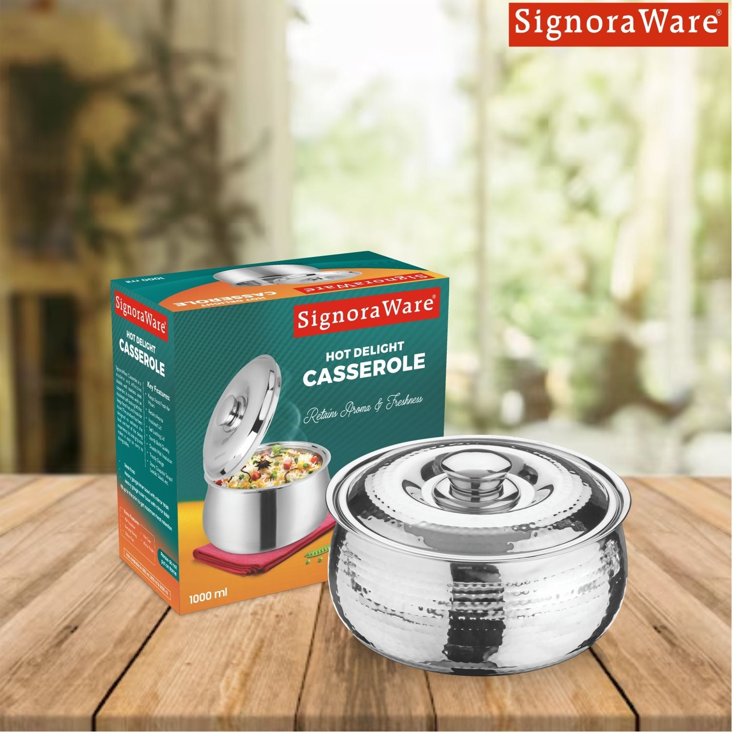 Hot Delight Casserole (Hammered) 1000ml