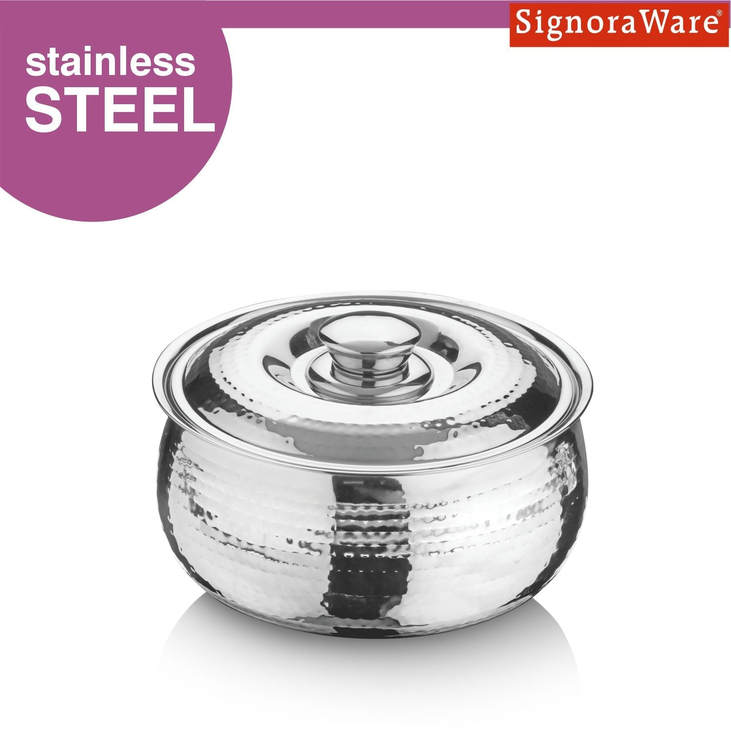 Hot Delight Casserole Hammered 2100ml