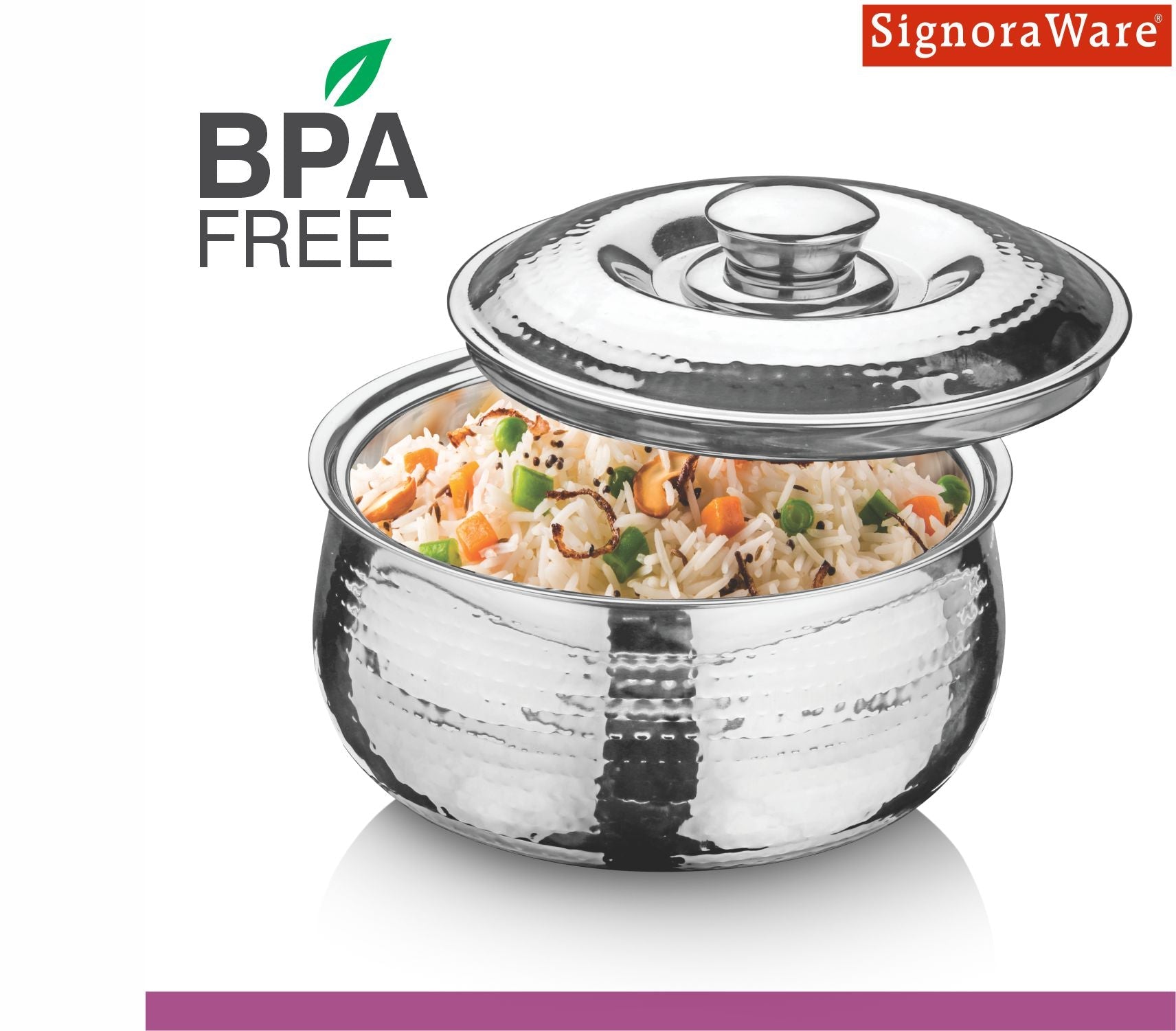 Hot Delight Casserole Hammered 3000ml