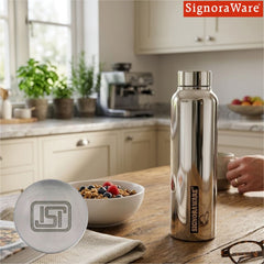 Aqua Steel Water Bottle 500 ml (Matt Finish)