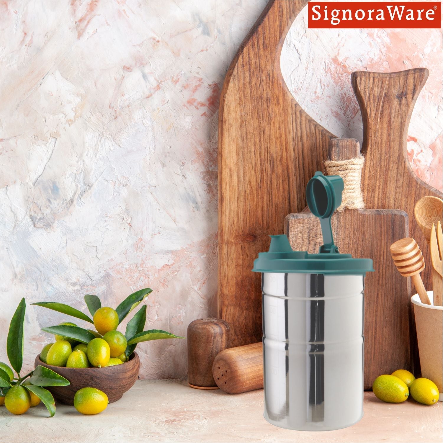 Easy Flow Steel Oil Dispenser 500 ml