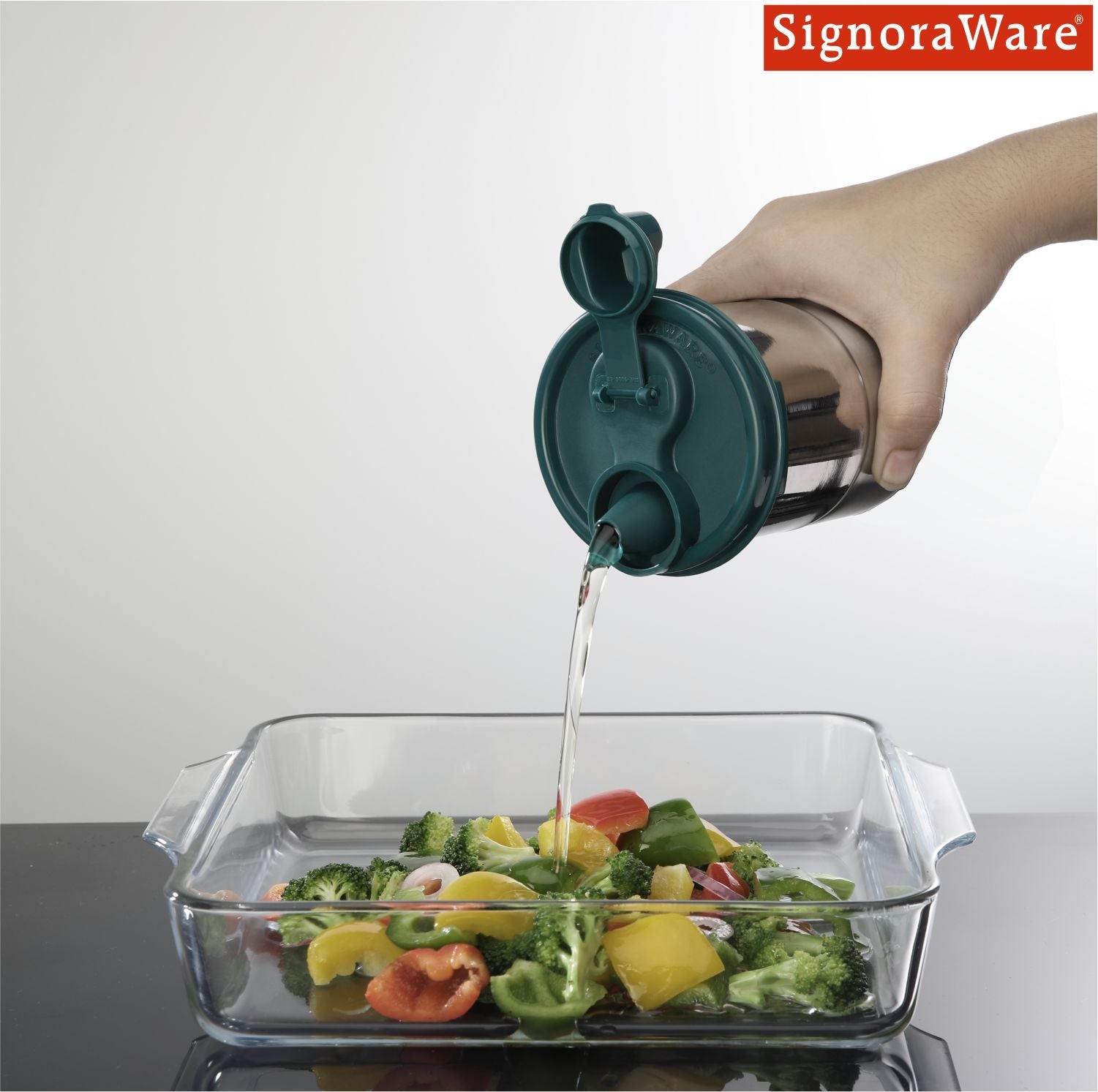 Easy Flow Steel Oil Dispenser 500 ml