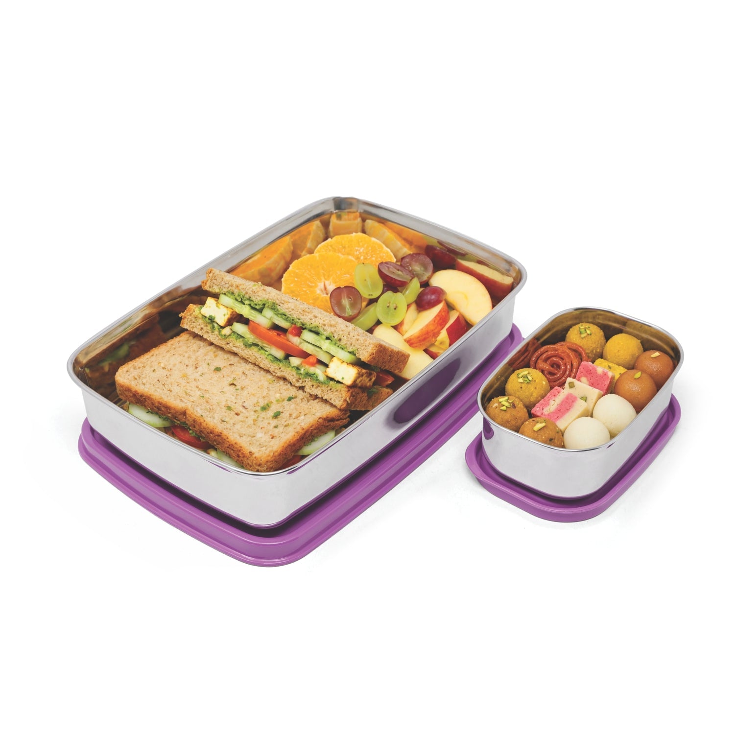Compact Steel Lunch Box (Big)