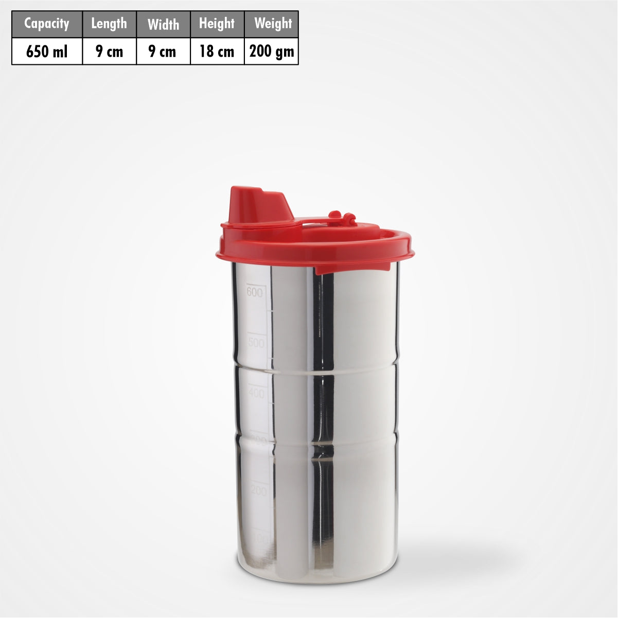Easy Flow Steel Oil Dispenser 650ml